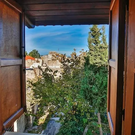 Art Medieval Town Rhodes Domek alpejski