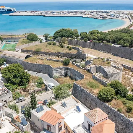 Art Medieval Town Rhodes *