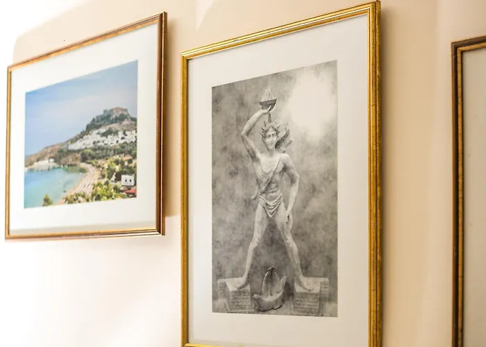 Art Medieval Town Rhodes Шале *