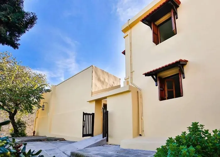 Chalet Art Medieval Town Rhodes