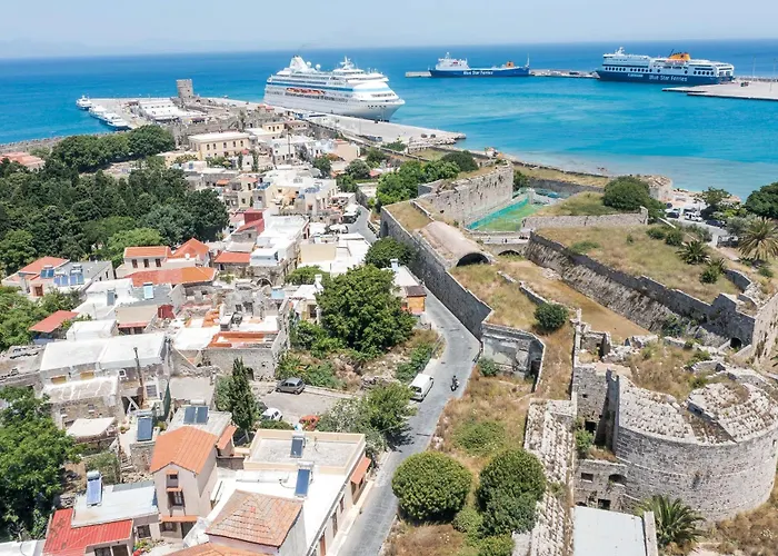 Art Medieval Town Rhodes *