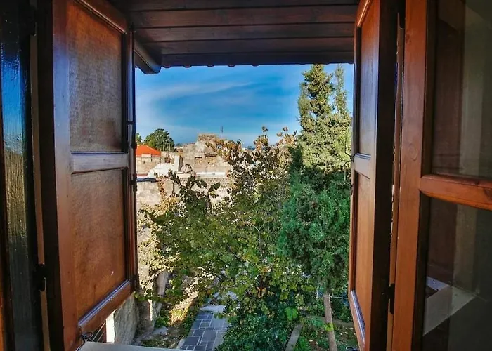 Art Medieval Town Rhodes Chalet